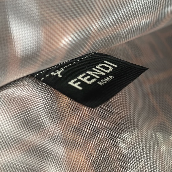 Fendi Runaway FF Mesh and Leather Bag - Picture 11 of 12
